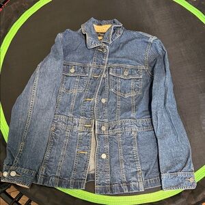 Eddie Bauer stretch denim jacket